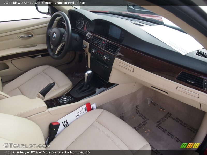 Crimson Red / Beige 2011 BMW 3 Series 328i Coupe