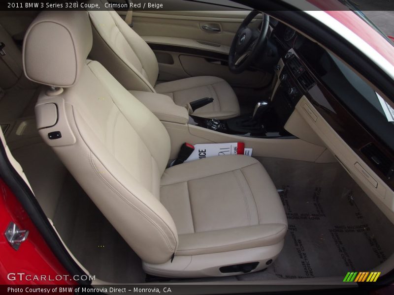 Crimson Red / Beige 2011 BMW 3 Series 328i Coupe