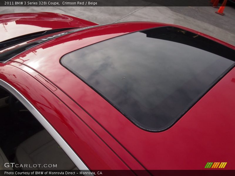Crimson Red / Beige 2011 BMW 3 Series 328i Coupe