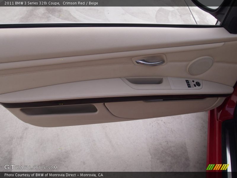 Crimson Red / Beige 2011 BMW 3 Series 328i Coupe