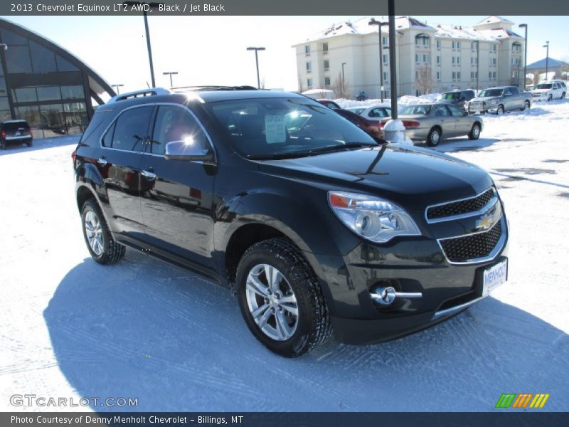 Black / Jet Black 2013 Chevrolet Equinox LTZ AWD