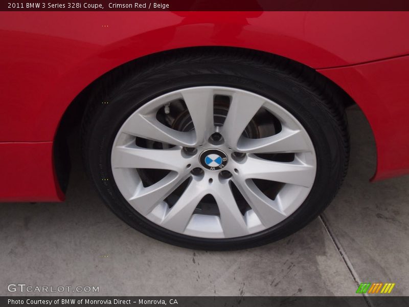 Crimson Red / Beige 2011 BMW 3 Series 328i Coupe