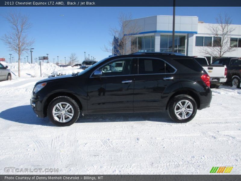 Black / Jet Black 2013 Chevrolet Equinox LTZ AWD
