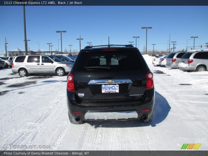 Black / Jet Black 2013 Chevrolet Equinox LTZ AWD