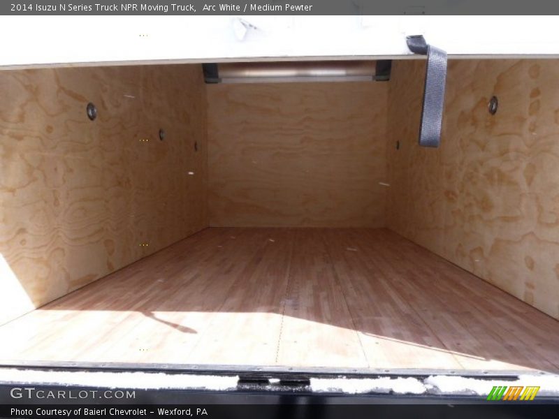Arc White / Medium Pewter 2014 Isuzu N Series Truck NPR Moving Truck