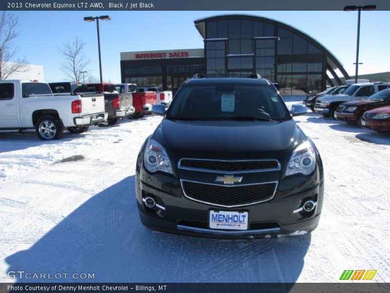 Black / Jet Black 2013 Chevrolet Equinox LTZ AWD