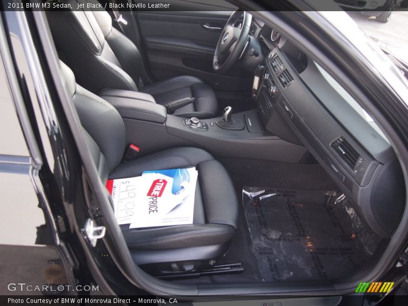 Jet Black / Black Novillo Leather 2011 BMW M3 Sedan