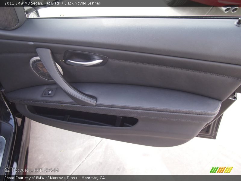 Jet Black / Black Novillo Leather 2011 BMW M3 Sedan