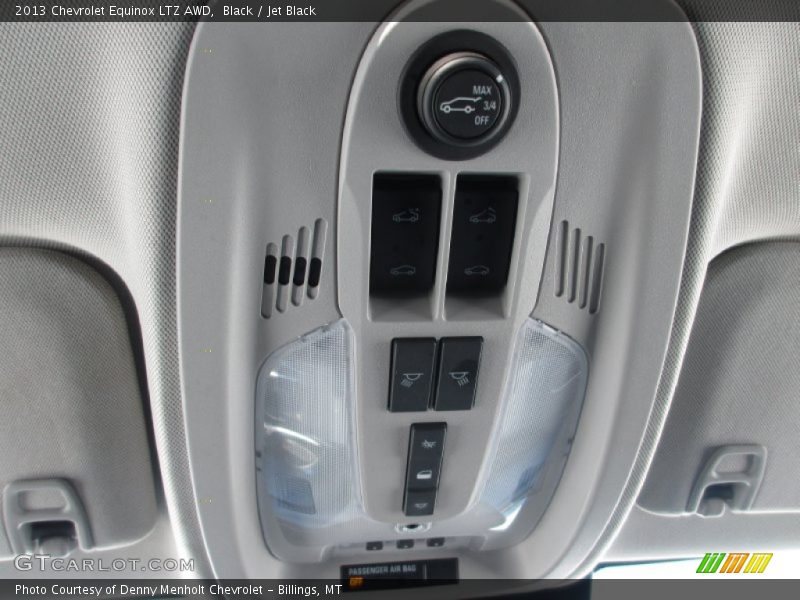 Black / Jet Black 2013 Chevrolet Equinox LTZ AWD