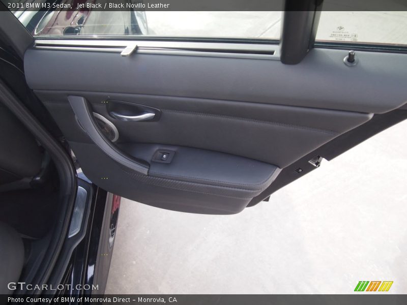 Jet Black / Black Novillo Leather 2011 BMW M3 Sedan