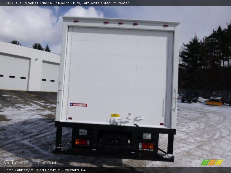 Arc White / Medium Pewter 2014 Isuzu N Series Truck NPR Moving Truck