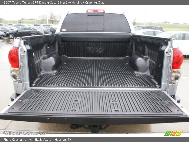 Silver Sky Metallic / Graphite Gray 2007 Toyota Tundra SR5 Double Cab