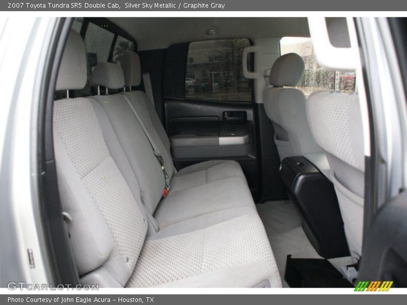Silver Sky Metallic / Graphite Gray 2007 Toyota Tundra SR5 Double Cab