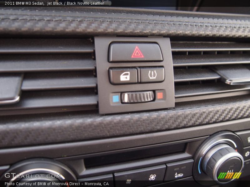 Jet Black / Black Novillo Leather 2011 BMW M3 Sedan