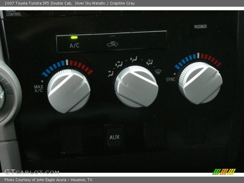 Silver Sky Metallic / Graphite Gray 2007 Toyota Tundra SR5 Double Cab
