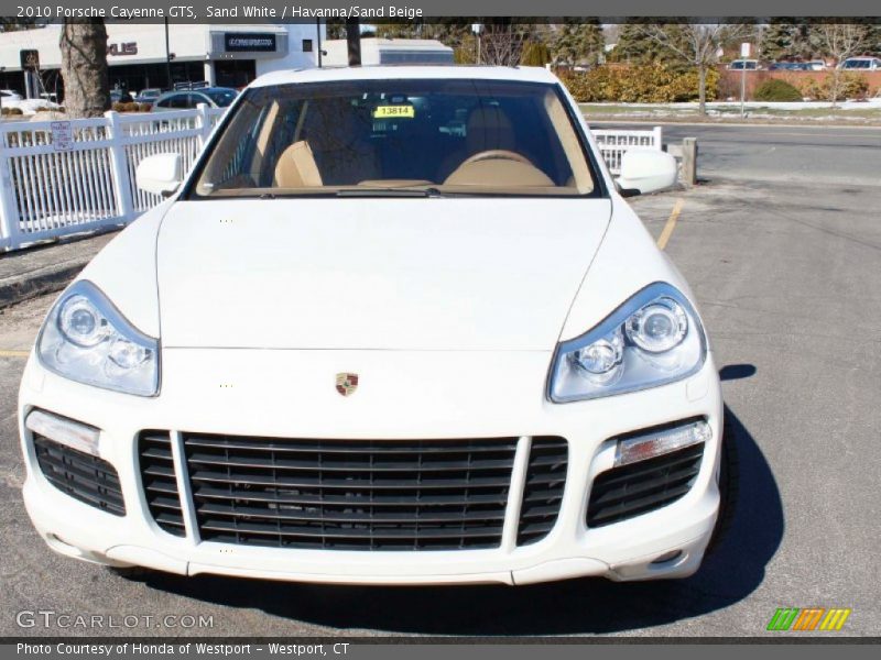 Sand White / Havanna/Sand Beige 2010 Porsche Cayenne GTS