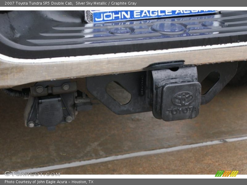Silver Sky Metallic / Graphite Gray 2007 Toyota Tundra SR5 Double Cab