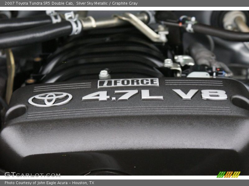 Silver Sky Metallic / Graphite Gray 2007 Toyota Tundra SR5 Double Cab