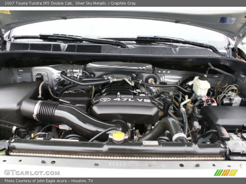 Silver Sky Metallic / Graphite Gray 2007 Toyota Tundra SR5 Double Cab