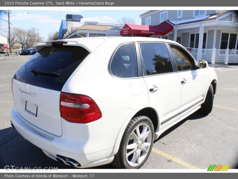 Sand White / Havanna/Sand Beige 2010 Porsche Cayenne GTS