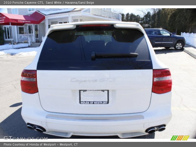 Sand White / Havanna/Sand Beige 2010 Porsche Cayenne GTS