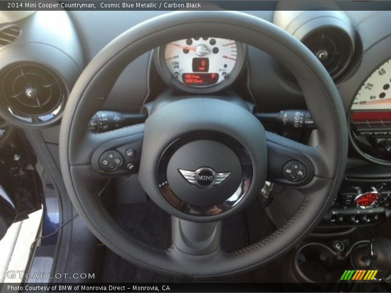 Cosmic Blue Metallic / Carbon Black 2014 Mini Cooper Countryman