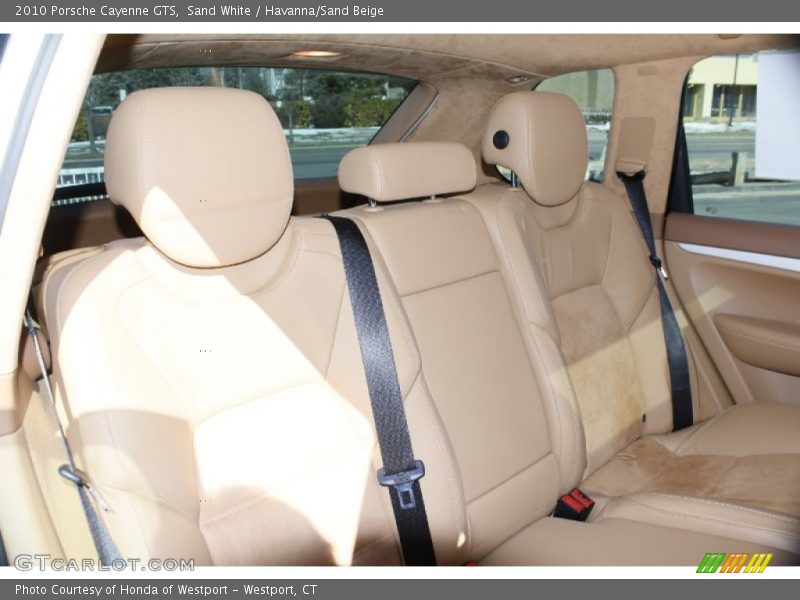 Sand White / Havanna/Sand Beige 2010 Porsche Cayenne GTS