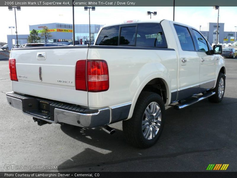 Ceramic White Tri-Coat / Dove Grey 2006 Lincoln Mark LT SuperCrew 4x4