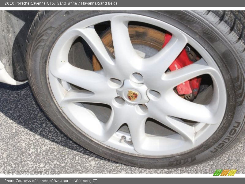 Sand White / Havanna/Sand Beige 2010 Porsche Cayenne GTS
