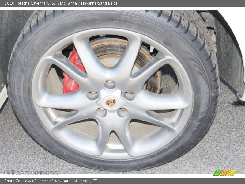 Sand White / Havanna/Sand Beige 2010 Porsche Cayenne GTS