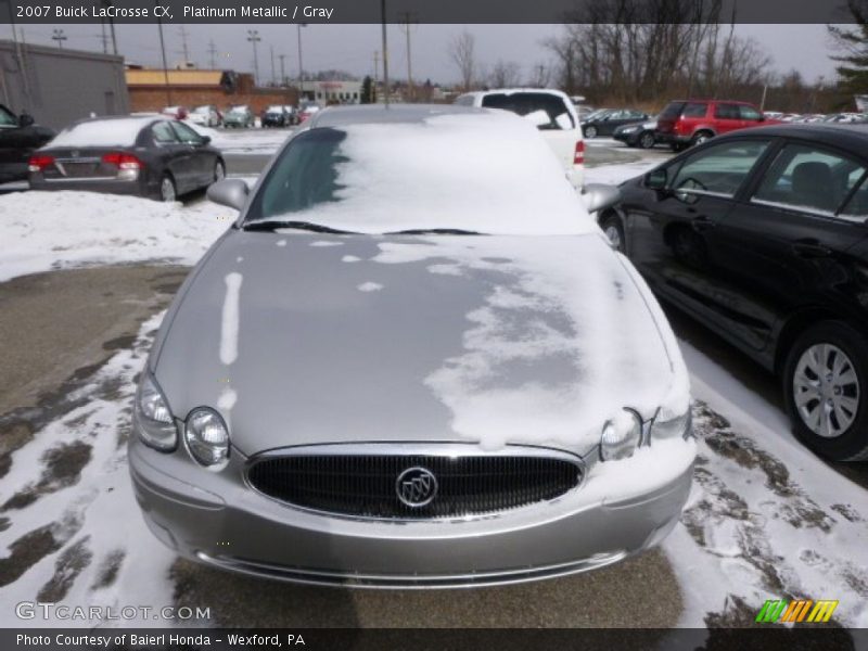 Platinum Metallic / Gray 2007 Buick LaCrosse CX