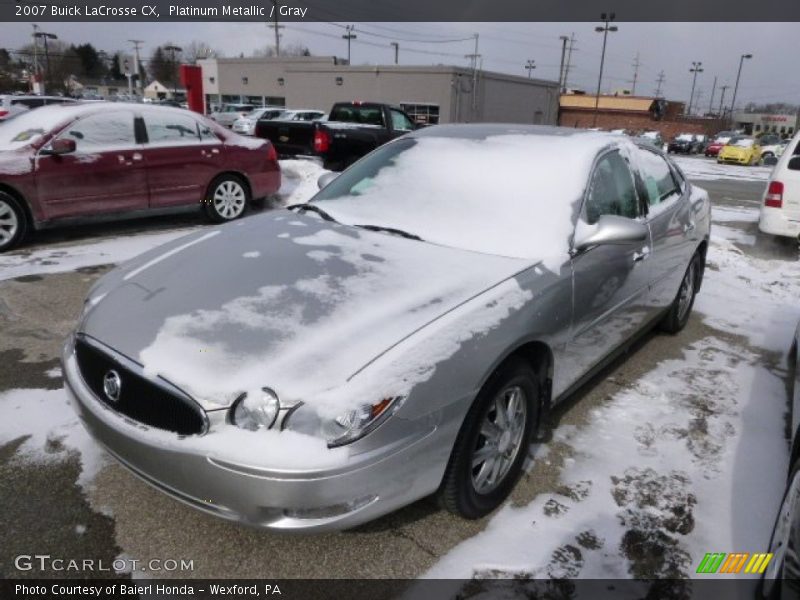Platinum Metallic / Gray 2007 Buick LaCrosse CX