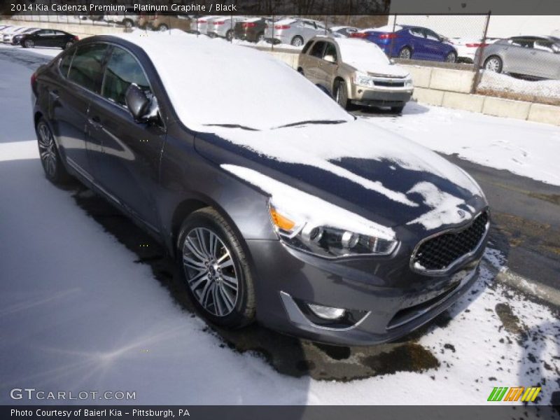 Platinum Graphite / Black 2014 Kia Cadenza Premium