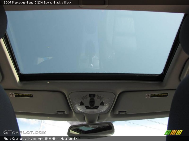Black / Black 2006 Mercedes-Benz C 230 Sport