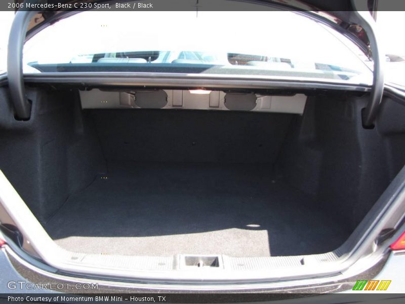 Black / Black 2006 Mercedes-Benz C 230 Sport