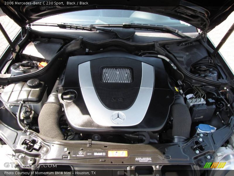 Black / Black 2006 Mercedes-Benz C 230 Sport