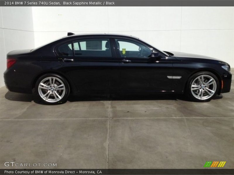  2014 7 Series 740Li Sedan Black Sapphire Metallic