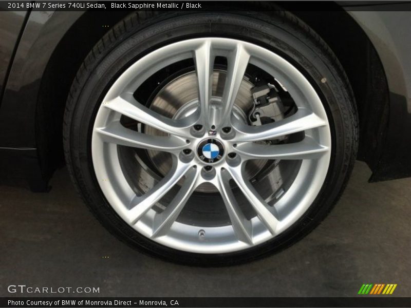  2014 7 Series 740Li Sedan Wheel