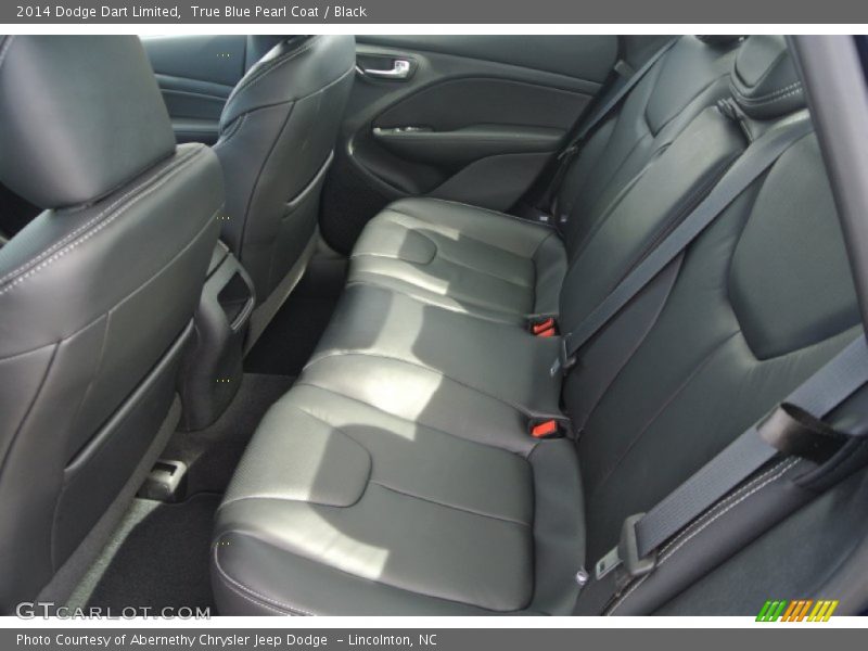 True Blue Pearl Coat / Black 2014 Dodge Dart Limited