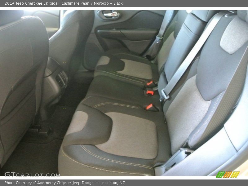 Cashmere Pearl / Morocco - Black 2014 Jeep Cherokee Latitude