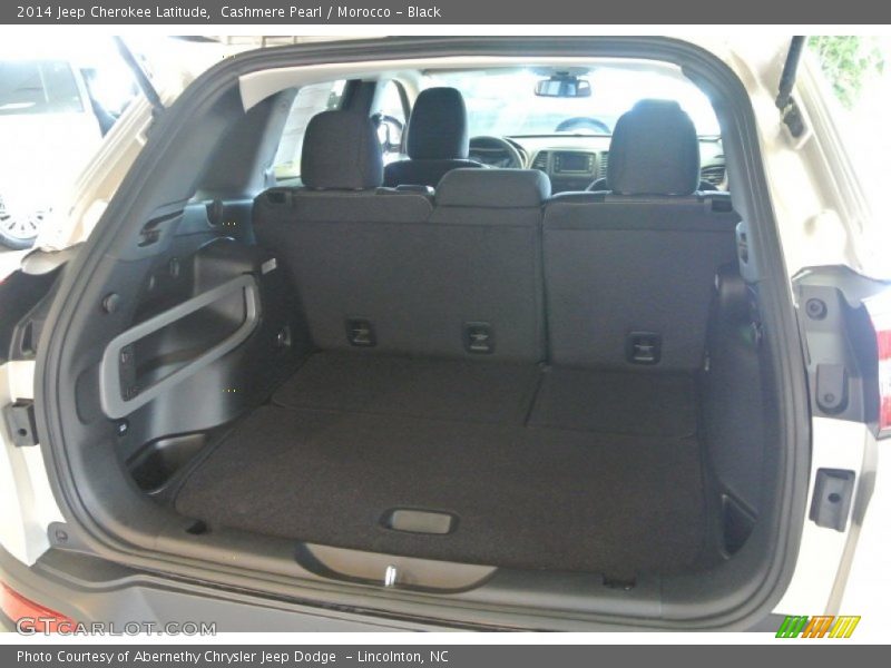 Cashmere Pearl / Morocco - Black 2014 Jeep Cherokee Latitude
