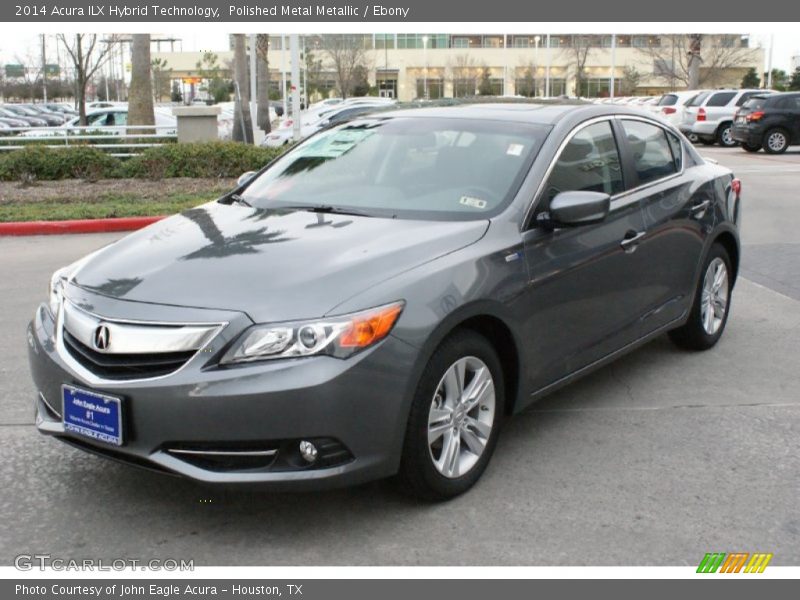 Polished Metal Metallic / Ebony 2014 Acura ILX Hybrid Technology