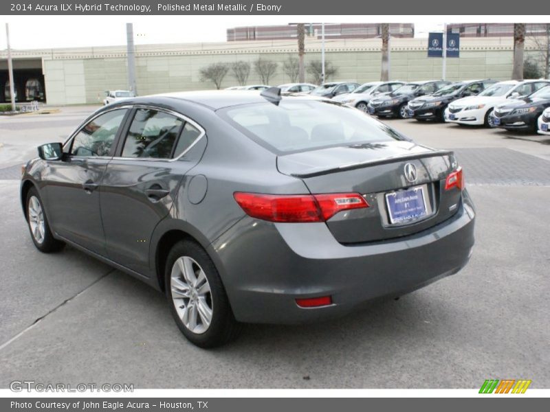 Polished Metal Metallic / Ebony 2014 Acura ILX Hybrid Technology