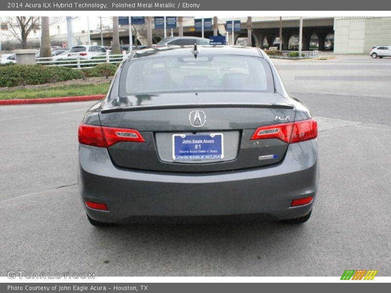 Polished Metal Metallic / Ebony 2014 Acura ILX Hybrid Technology