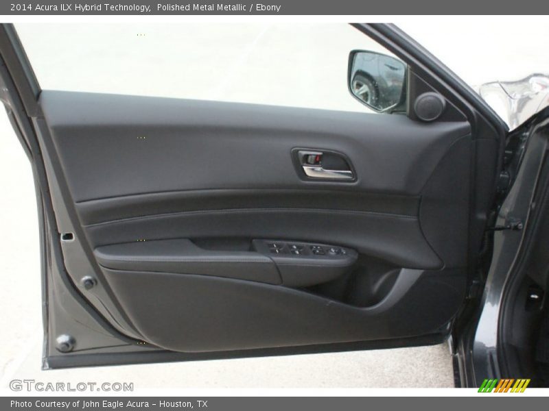 Polished Metal Metallic / Ebony 2014 Acura ILX Hybrid Technology