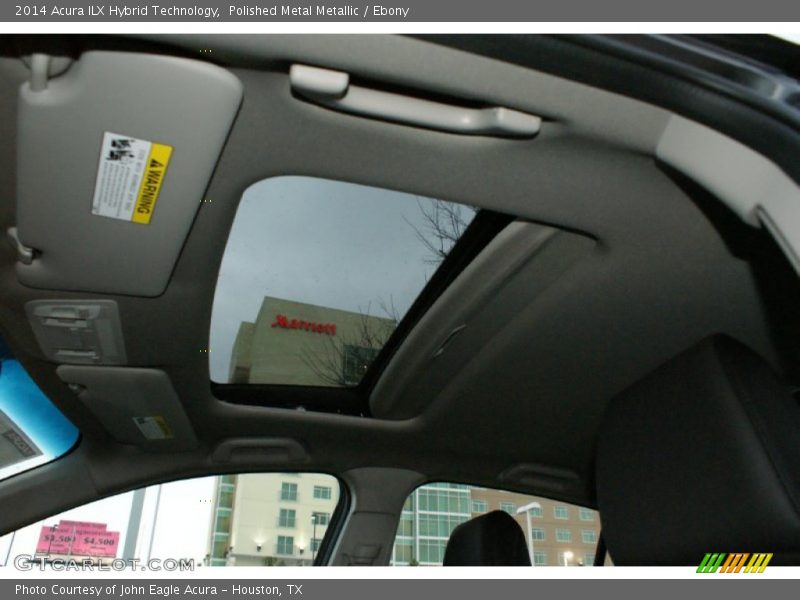 Polished Metal Metallic / Ebony 2014 Acura ILX Hybrid Technology