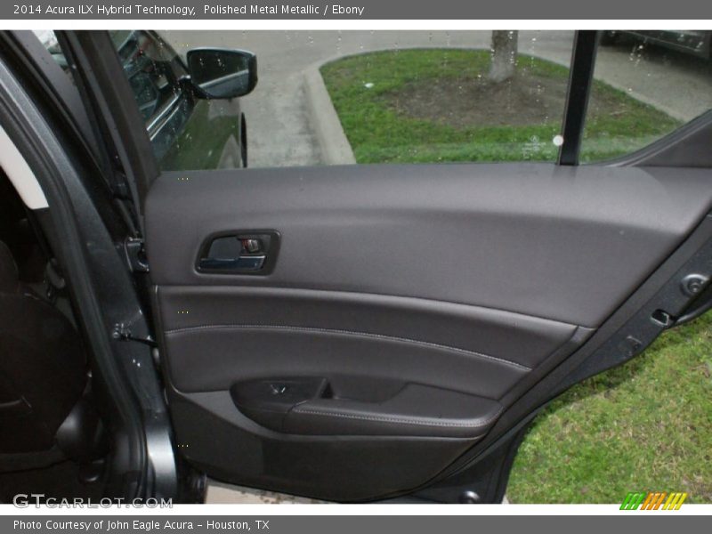 Polished Metal Metallic / Ebony 2014 Acura ILX Hybrid Technology