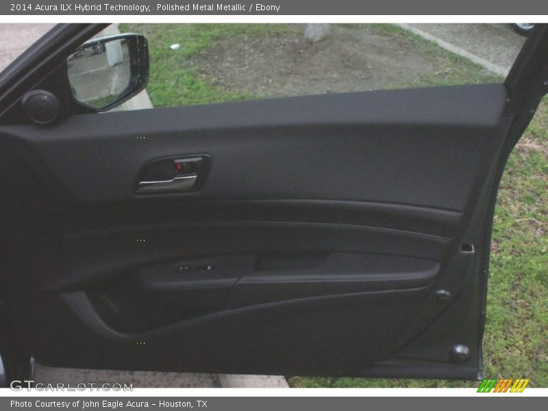 Polished Metal Metallic / Ebony 2014 Acura ILX Hybrid Technology