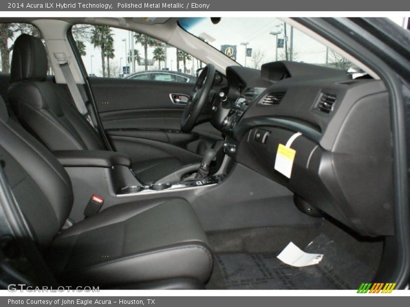 Polished Metal Metallic / Ebony 2014 Acura ILX Hybrid Technology