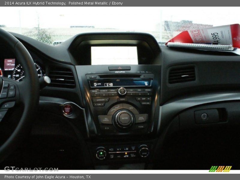 Polished Metal Metallic / Ebony 2014 Acura ILX Hybrid Technology